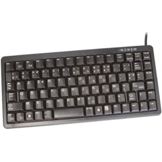 Cherry Wired PS2 USB Compact Keyboard AZERTY Black G84-4100LCMFR-2