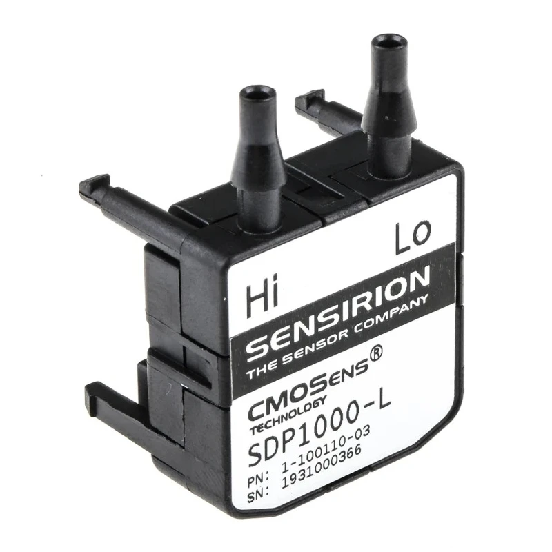 Sensirion Series Low Range Differential Pressure Sensor, Analogue Output 20 Pa to 500 Pa, 4.75V-5.25V Supply, PCB SDP1000