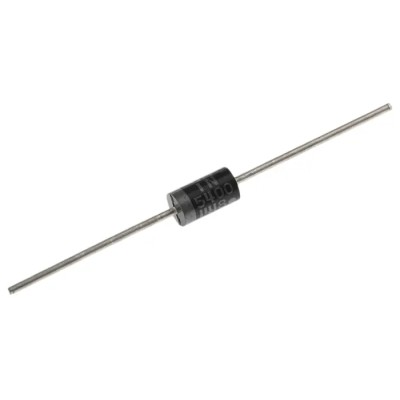 onsemi Silicon Junction Switching Diode, Single, 3 A Forward Current, 50 V Reverse Voltage, 2-Pin DO-201AD Package 1N5400G
