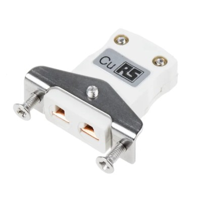 RS PRO Thermocouple Connector for Use with Type CU Thermocouple IEC RoHS Compliant 774-3767