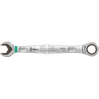 Wera Combination Ratchet Spanner Nickel Chrome Plated 177mm Overall Length 13 mm 05073273001