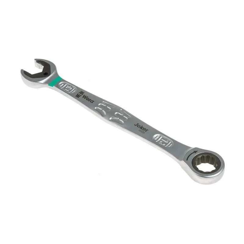 Wera Combination Ratchet Spanner Nickel Chrome Plated 177mm Overall Length 13 mm 05073273001