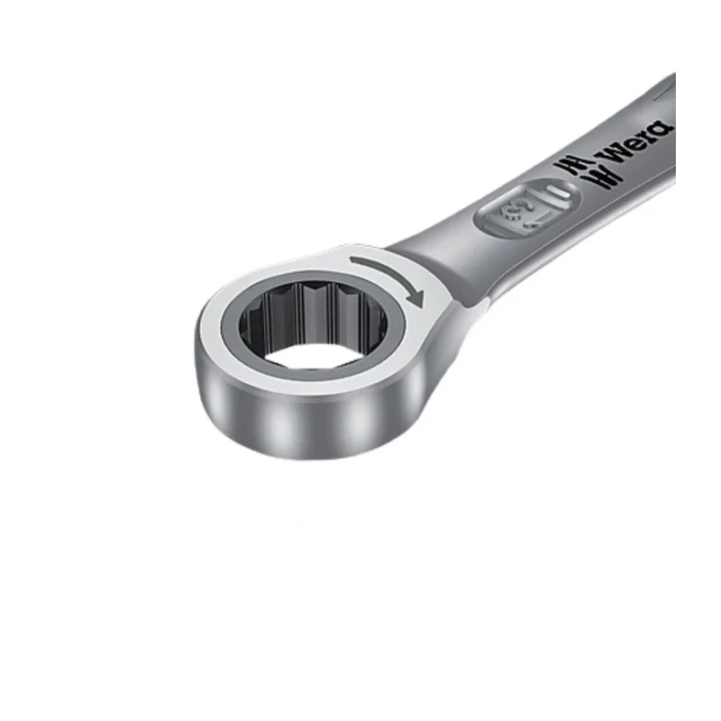 Wera Combination Ratchet Spanner Nickel Chrome Plated 177mm Overall Length 13 mm 05073273001