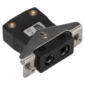 RS PRO Thermocouple Connector for Use with Type J Thermocouple, RoHS Compliant, IEC Standard 774-7311