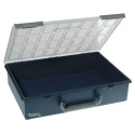Raaco Blue Polypropylene Adjustable Compartments Compartment Box 78 mm x 338 mm x 261 mm 136235