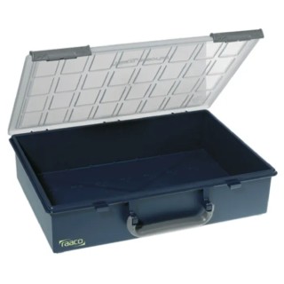 Raaco Blue Polypropylene Adjustable Compartments Compartment Box 78 mm x 338 mm x 261 mm 136235