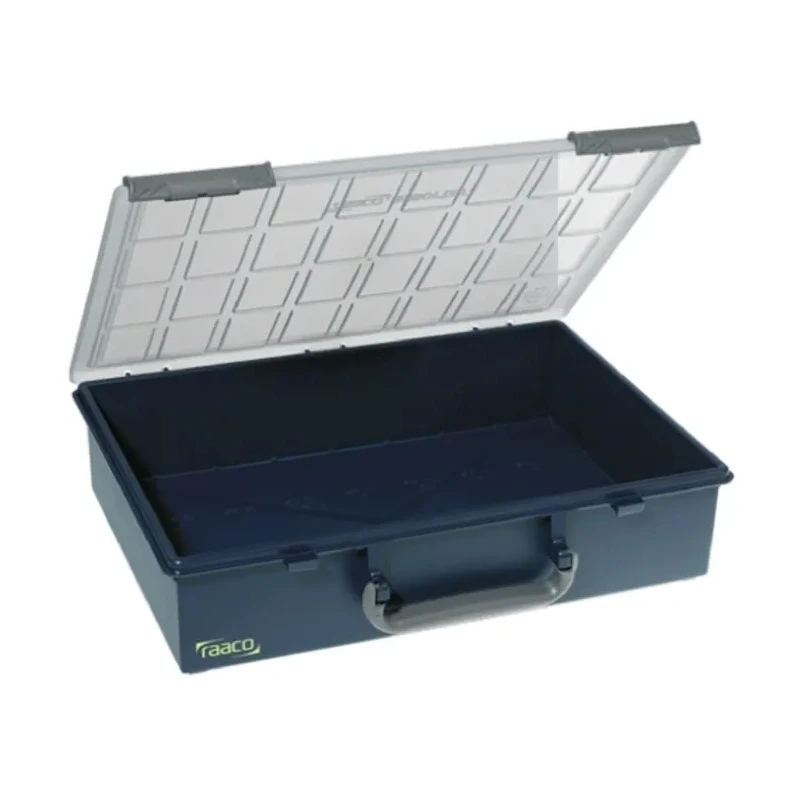 Raaco Blue Polypropylene Adjustable Compartments Compartment Box 78 mm x 338 mm x 261 mm 136235