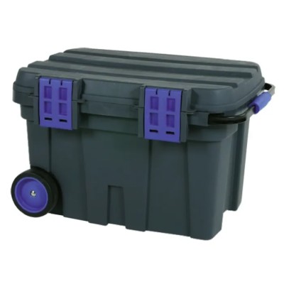 Raaco Plastic Tool Box Wheeled 472 mm Length 775 mm Width 472 mm Height Blue Black 715720