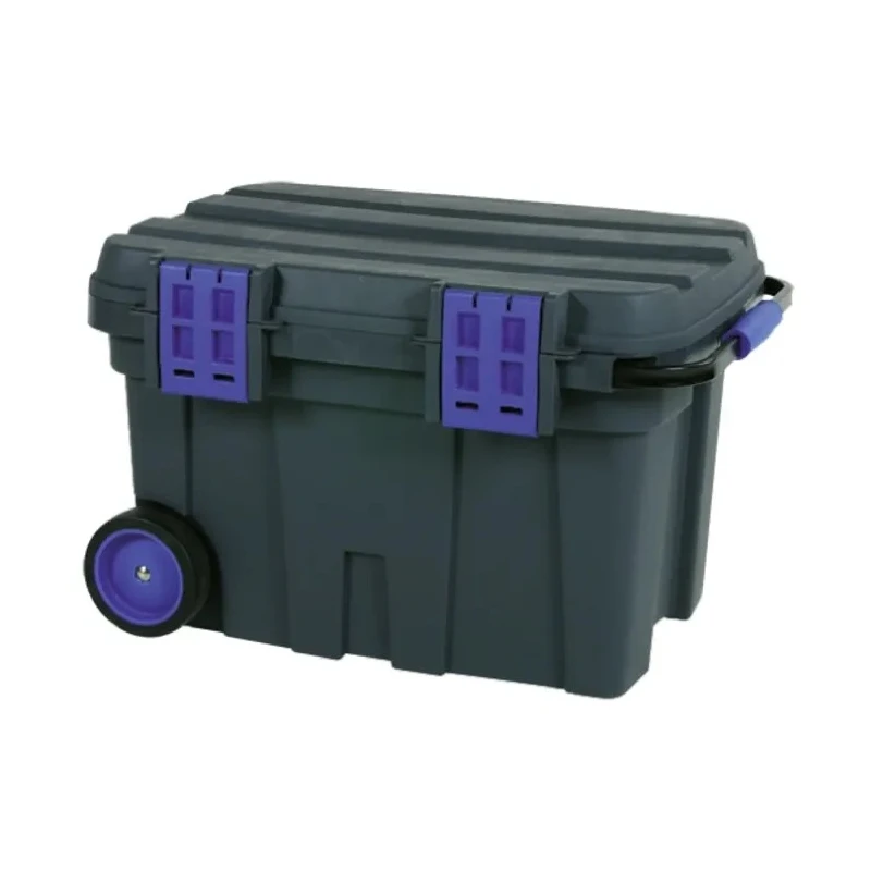 Raaco Plastic Tool Box Wheeled 472 mm Length 775 mm Width 472 mm Height Blue Black 715720