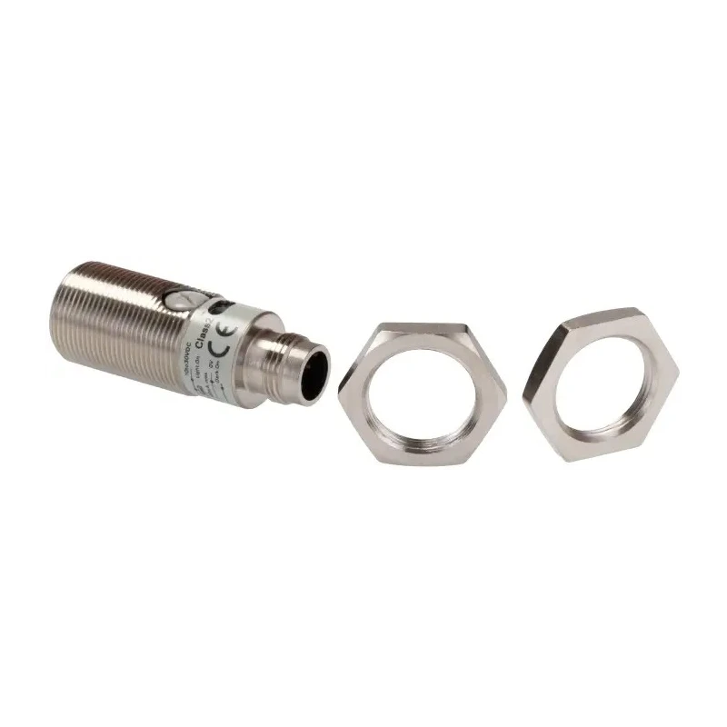 Omron Retroreflective Photoelectric Sensor, Barrel Style, 100 mm to 4 m Detection Range, NPN Output, IP69K IP67 E3FB-RN21