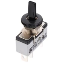 APEM Panel Mount Toggle Switch On-Off-On SPDT Tab Terminal 24 V dc 250 V ac 639NH/2