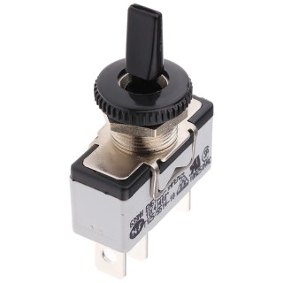 APEM Panel Mount Toggle Switch On-Off-On SPDT Tab Terminal 24 V dc 250 V ac 639NH/2