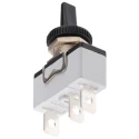 APEM Panel Mount Toggle Switch On-Off-On SPDT Tab Terminal 24 V dc 250 V ac 639NH/2