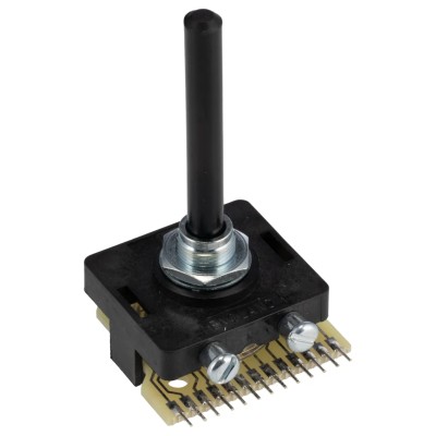 Lorlin 12 Position SP12T Rotary Switch, 500mA, Solder Terminals, Polyamide Housing SP12T