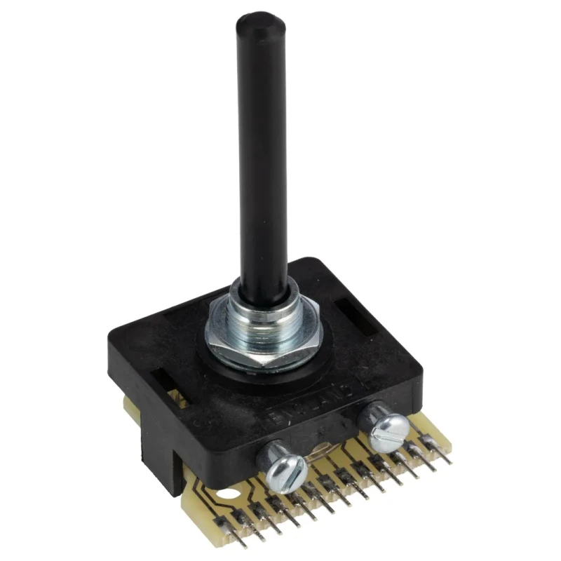Lorlin 12 Position SP12T Rotary Switch, 500mA, Solder Terminals, Polyamide Housing SP12T
