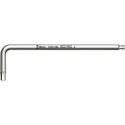 Wera L Metric Hex Key Stainless Steel 10 mm Hex Size, Long Arm, Hexagonal Ball End 05022709001