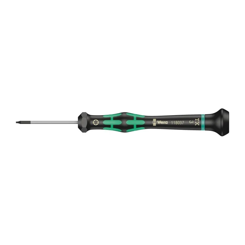 Wera Precision Screwdriver T3 Tip 40mm Blade 137mm Overall 05118037001
