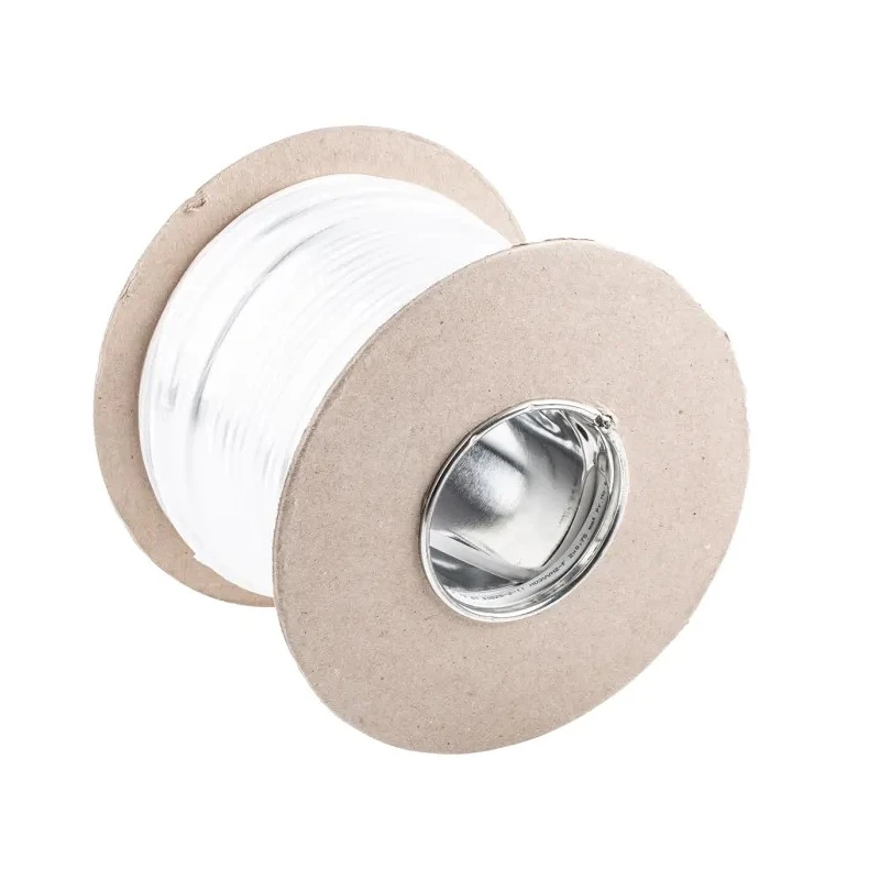RS PRO 2 Core Power Cable White 0.75mm² 300V Flame Retardant PVC Insulated 100 m 775-6078