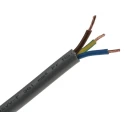 RS PRO 3 Core Grey Polyvinyl Chloride Power Cable 1 mm² 70 °C 100 m 300 V, 500 V 775-5889