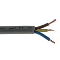 RS PRO 3 Core Grey Polyvinyl Chloride Power Cable 1 mm² 70 °C 100 m 300 V, 500 V 775-5889