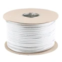 RS PRO 3 Core Power Cable White 1.5mm² PVC Jacket 70 °C 100 m 300/500V 775-6132