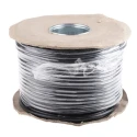 RS PRO 2 Core Power Cable, Black 1.5mm² 70 °C, 100 m Polyvinyl Chloride 775-6104