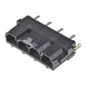 Molex Mini-Fit Sr Series Straight Through Hole PCB Header, 4 Contacts, 10 mm Pitch, 1 Row, Shrouded 42819-4223