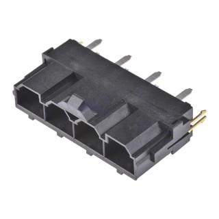 Molex Mini-Fit Sr Series Straight Through Hole PCB Header, 4 Contacts, 10 mm Pitch, 1 Row, Shrouded 42819-4223