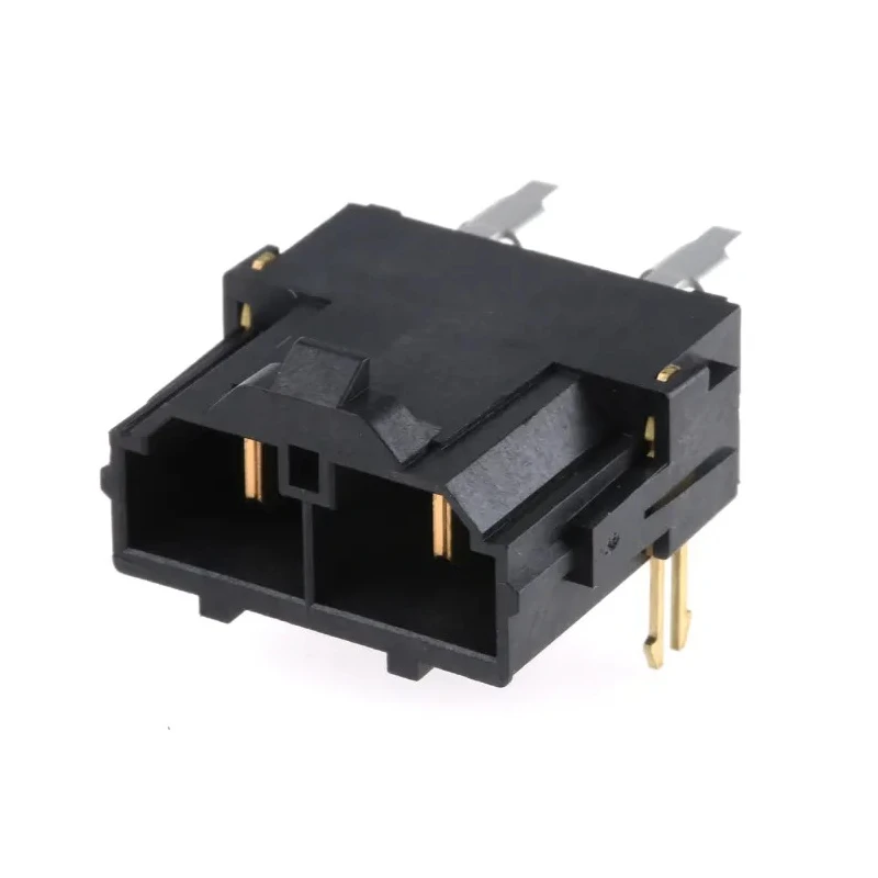 Molex Mini-Fit Sr Series Right Angle Through Hole PCB Header 2 Contacts 10 mm Pitch 1 Row Shrouded 42820-2223