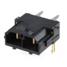 Molex Mini-Fit Sr Series Right Angle Through Hole PCB Header 2 Contacts 10 mm Pitch 1 Row Shrouded 42820-2223