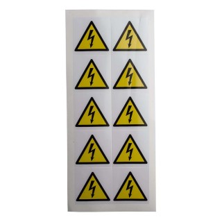 RS PRO Vinyl Safety Label Symbol Text 50 mm x 50 mm Pack of 250 776-0967