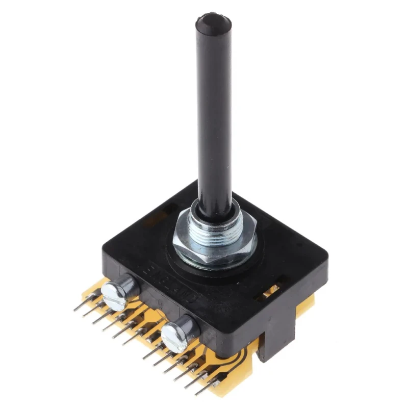 Lorlin 3 Position 3PST Rotary Switch 500mA Solder PT6595