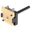 Lorlin 3 Position 3PST Rotary Switch 500mA Solder PT6595
