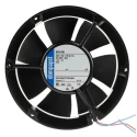 ebm-papst 6200 N Series Axial Fan 24V dc 18W 410 m³/h 3400 rpm IP68 Ball Bearing 50.8mm x 51mm 