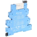 Finder 39 Series Electromechanical Interface Relay, DIN Rail Mount, 6V AC/DC Dual Coil, SPDT Contact 39.11.0.006.0060