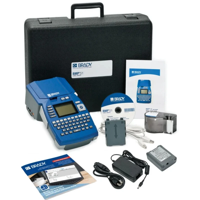 Brady Handheld Label Printer 38 mm Max Label Width, 300 dpi, Bluetooth, WiFi Connectivity BMP51