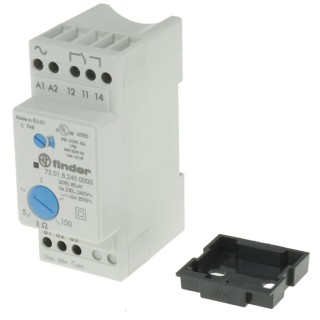 Finder Monitoring Relay 1 Phase SPDT DIN Rail Mount 24V AC/DC 72.01.8.240.0000