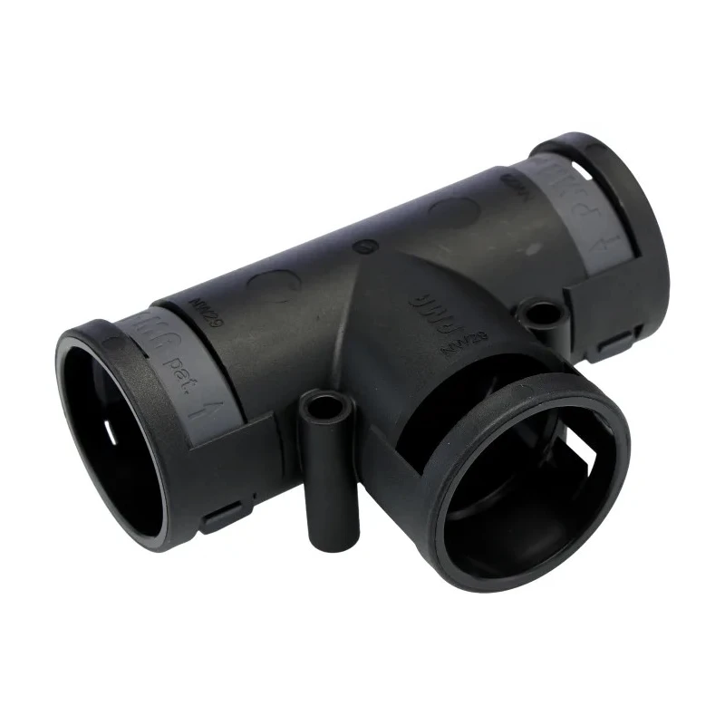 PMA Natural Polyamide 6 Black IP66 Rated Conduit Fitting NW29 x 3 Nominal Size 