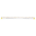 Schneider Electric Acti9 1 Phase Busbar 415 V AC, 100A Current Rating, 18mm Pitch, 24 Modules 