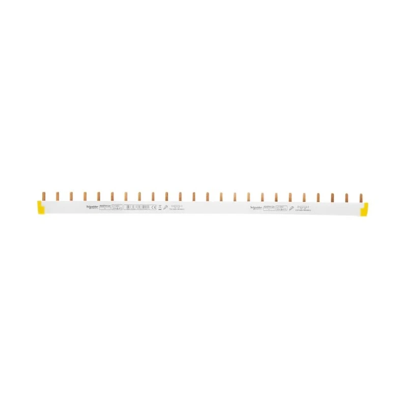 Schneider Electric Acti9 1 Phase Busbar 415 V AC, 100A Current Rating, 18mm Pitch, 24 Modules 