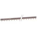 Schneider Electric Acti9 iC60 1 Phase Busbar 415 V AC 100A Current Rating 18mm Pitch A9XAH157