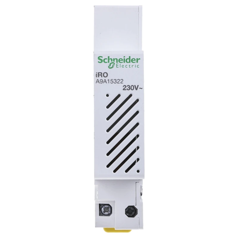 Schneider Electric Control Series Buzzer DIN Rail Mount, White, Polycarbonate Housing, IP20/IP40, 230V AC, 70 dB Sound Acti9