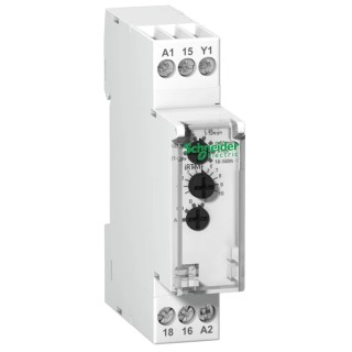 Schneider Electric IRTMF Series Multifunction DIN Rail Timer Relay, 1 Contact, 12 to 240 V DC/AC, 0.1 to 360000 A9E16070