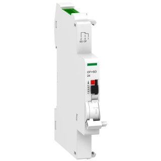 Schneider Electric Auxiliary Contact 2 Contact 1 NO/1 NC Ti24 DIN Rail 2 mA 24V DC A9N26899