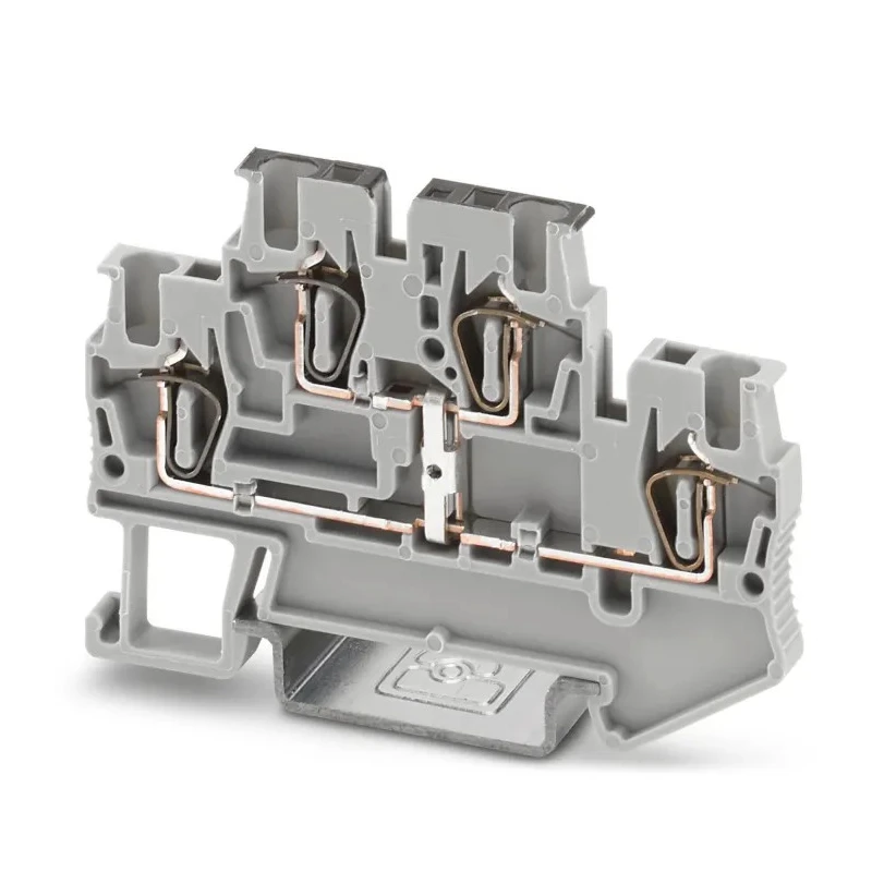 Phoenix Contact DIN Rail Terminal Block 2-Level Feed Through Spring Cage 17.5A 500V STTB 1.5-PV 3031526