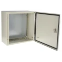 RS PRO Steel Wall Box Sheet Steel Enclosure IP66 Protection 400 mm x 400 mm x 200 mm IP66