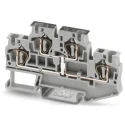 Phoenix Contact Grey Feed Through DIN Rail Terminal Block 2-Level Spring Cage 500V 30A IECEx KEM 3031542