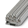 Phoenix Contact Grey Feed Through 2-Level DIN Rail Terminal Block 0.08mm² to 4mm² Cable CSA 26A Current 500V STTB 3031555