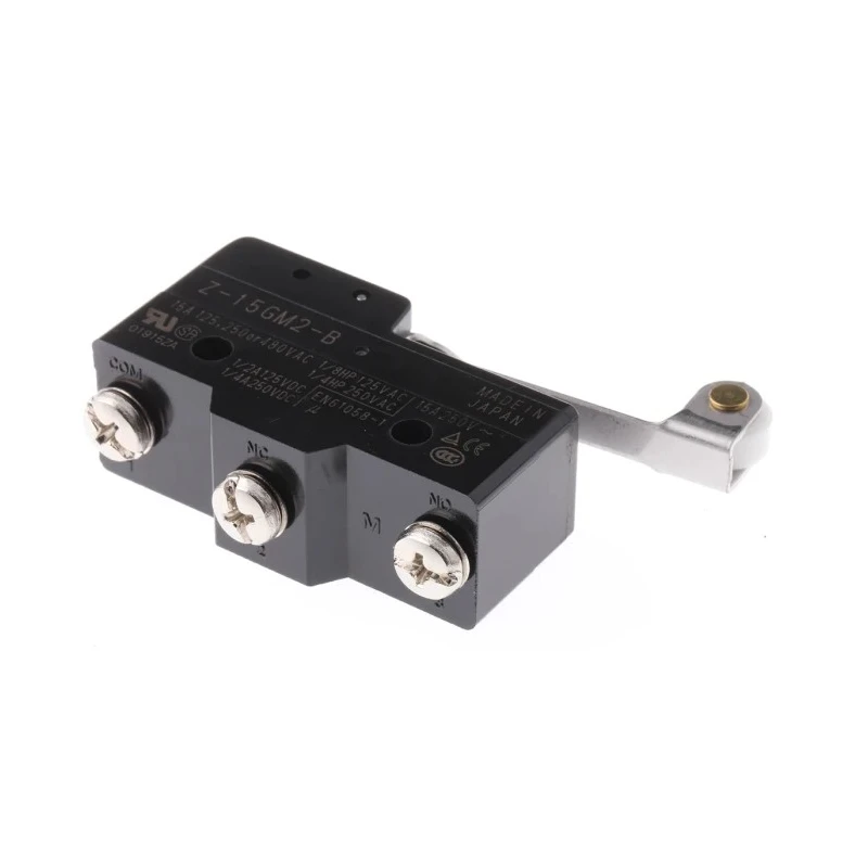 Omron Z Series Roller Lever Limit Switch SPDT Thermosetting Resin Housing 500V IP00