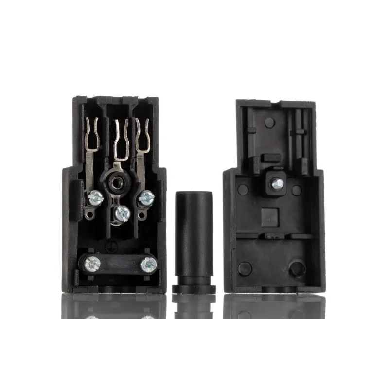 RS PRO C13 Straight Cable IEC Connector Female 250V 10A Rewireable Screw Termination 776-9122